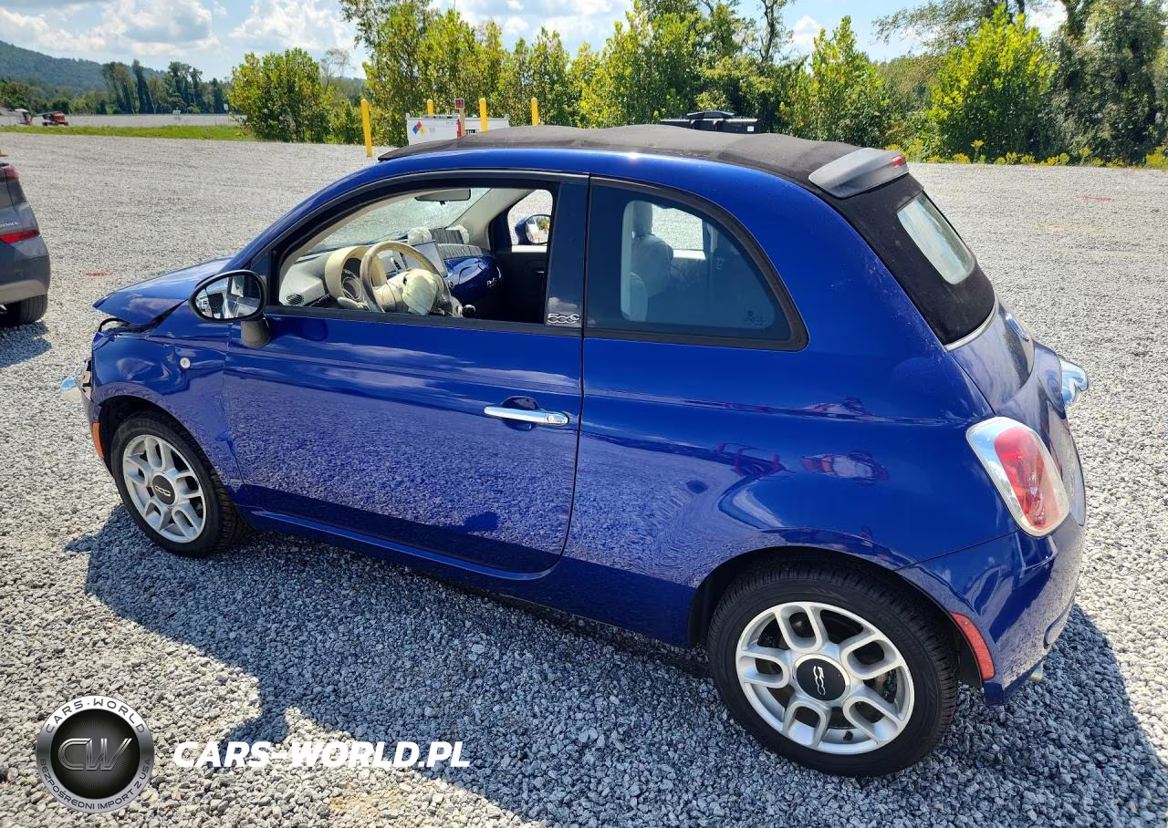 2013 Fiat 500 Pop VIN:3C3CFFDR2DT740055 - 2