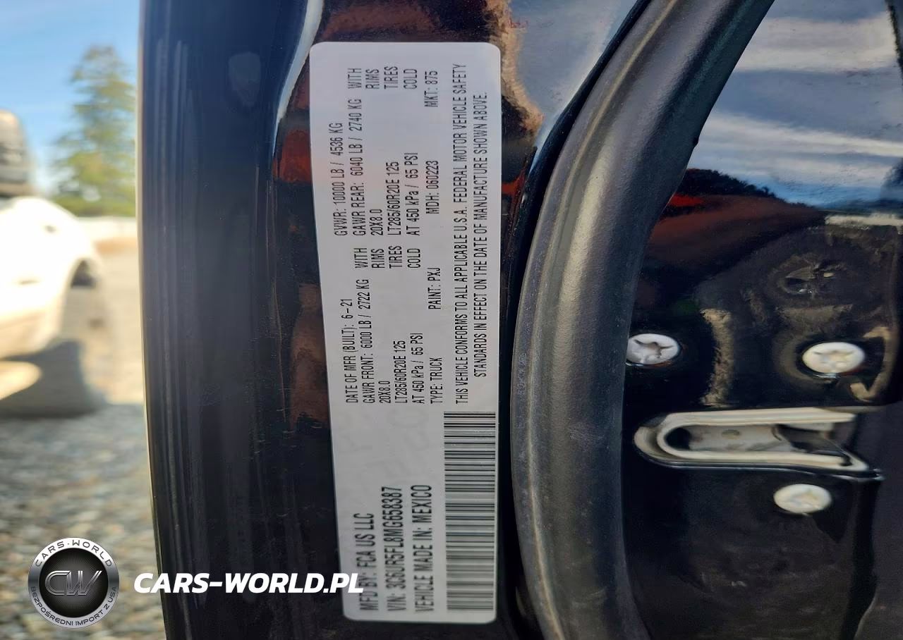 2021 Ram 2500 Laramie VIN:3C6UR5FL8MG658387 - 12