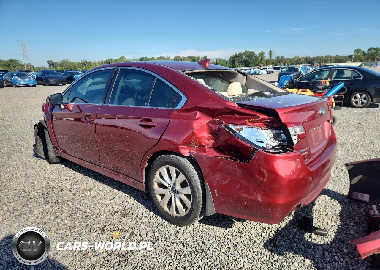 2016 Subaru Legacy 2.5I Premium VIN:4S3BNAF69G3019392 - 2