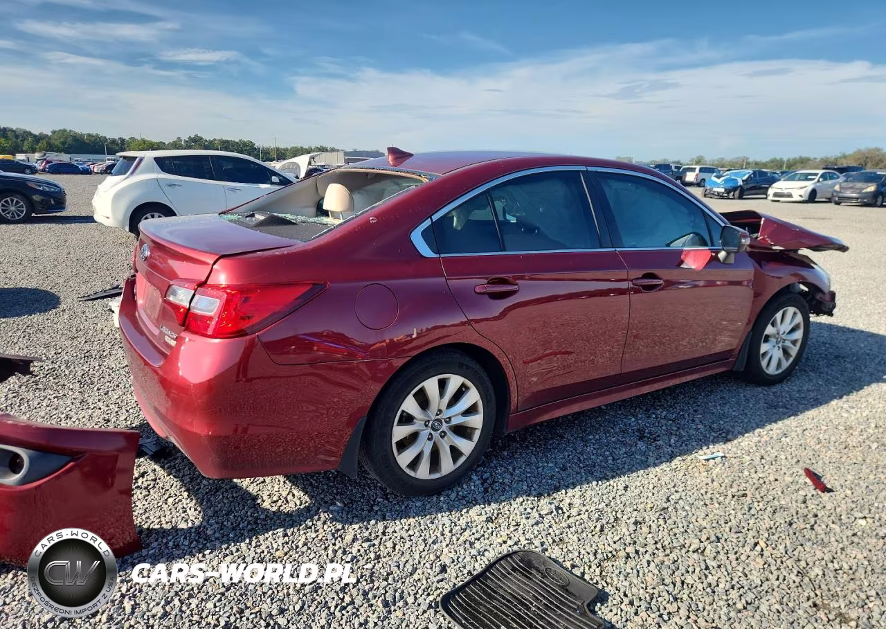 2016 Subaru Legacy 2.5I Premium VIN:4S3BNAF69G3019392 - 3