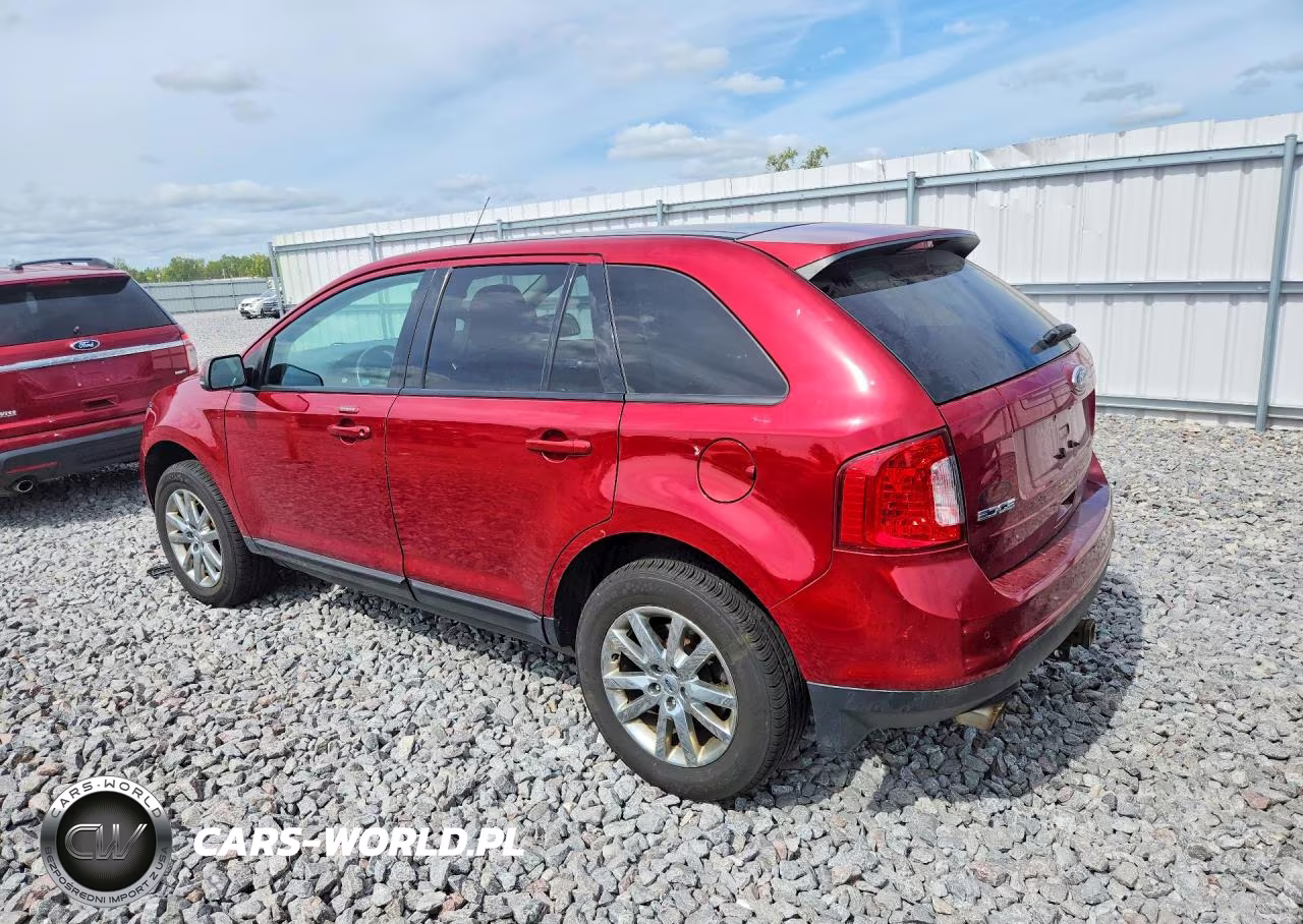 2013 Ford Edge Sel VIN:2FMDK4JC6DBE23936 - 2