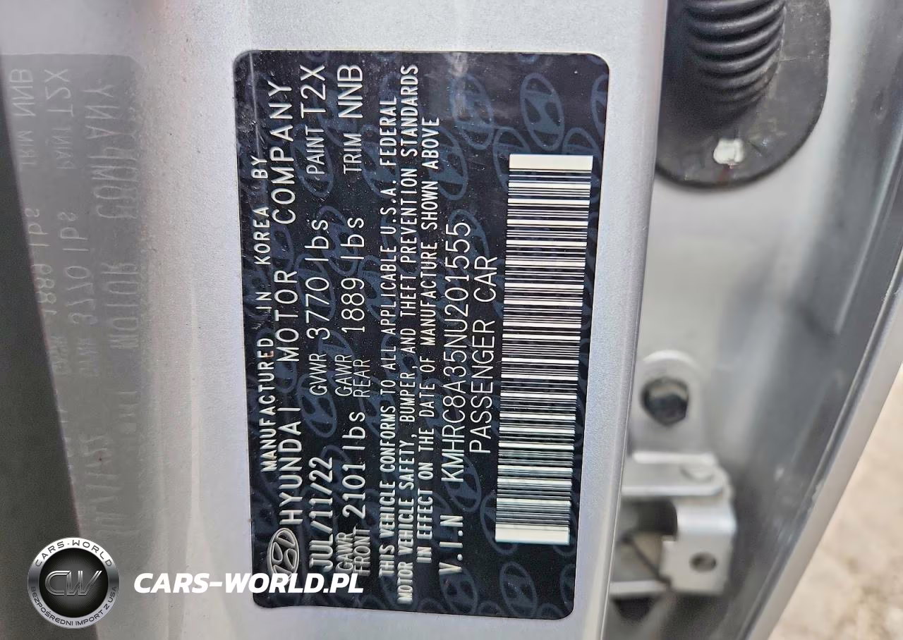 2022 Hyundai Venue Sel VIN:KMHRC8A35NU201555 - 12