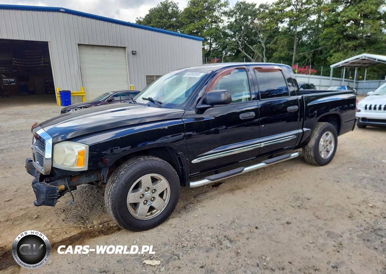 2005 Dodge Dakota Quad Laramie VIN:1D7HE58NX5S230504 - 1