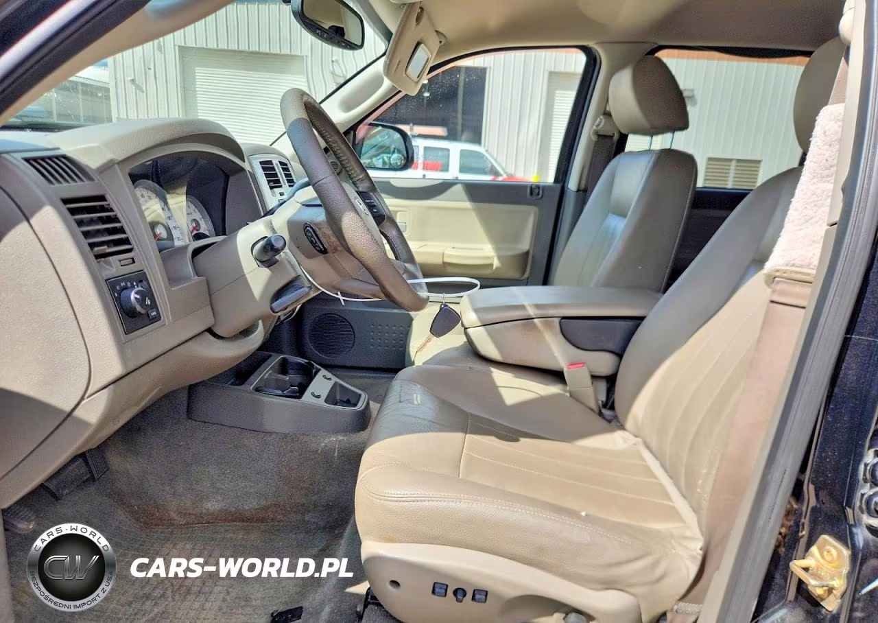 2005 Dodge Dakota Quad Laramie VIN:1D7HE58NX5S230504 - 7