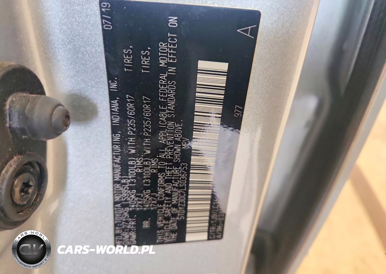 2020 Toyota Sienna Xle 8-Passenger VIN:5TDYZ3DC7LS036753 - 13