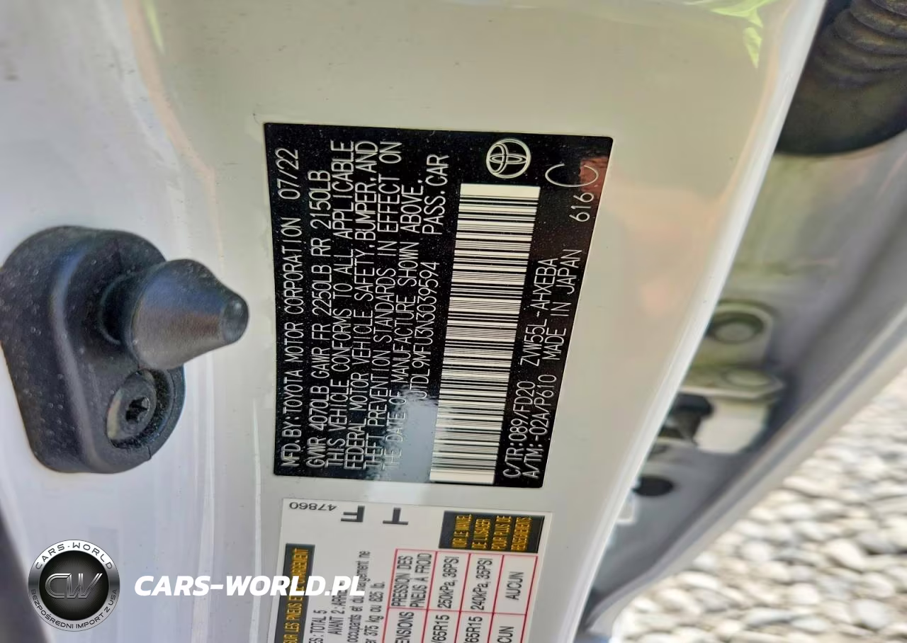 2022 Toyota Prius Le Awd-E VIN:JTDL9MFU3N3039594 - 12