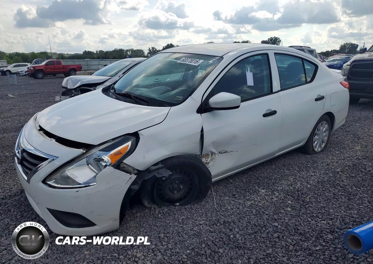 2018 Nissan Versa VIN:3N1CN7AP8JL829778 - 1