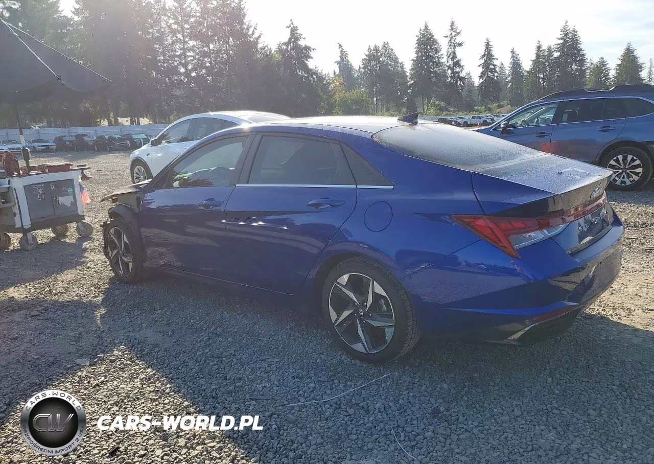 2021 Hyundai Elantra Sel VIN:5NPLN4AG4MH025350 - 2