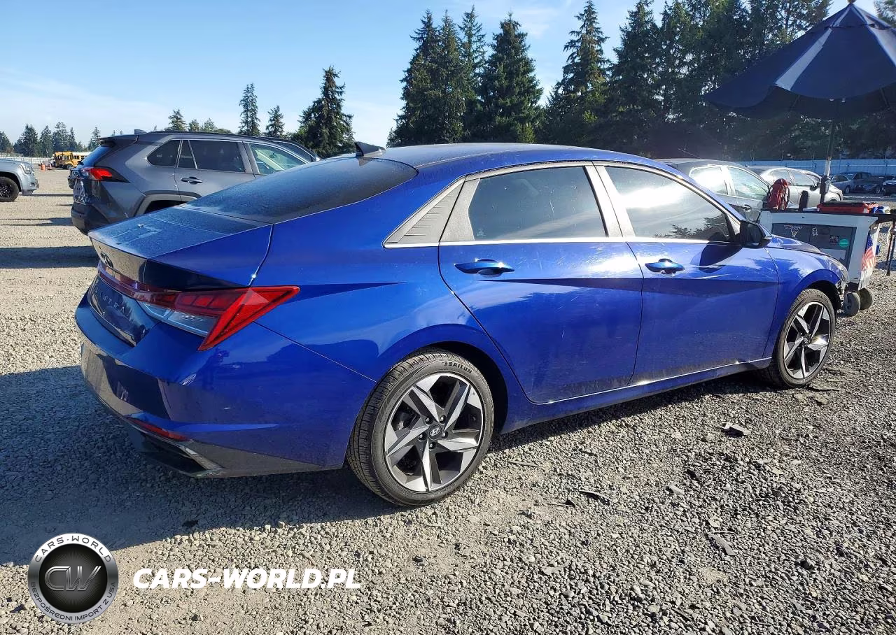 2021 Hyundai Elantra Sel VIN:5NPLN4AG4MH025350 - 3