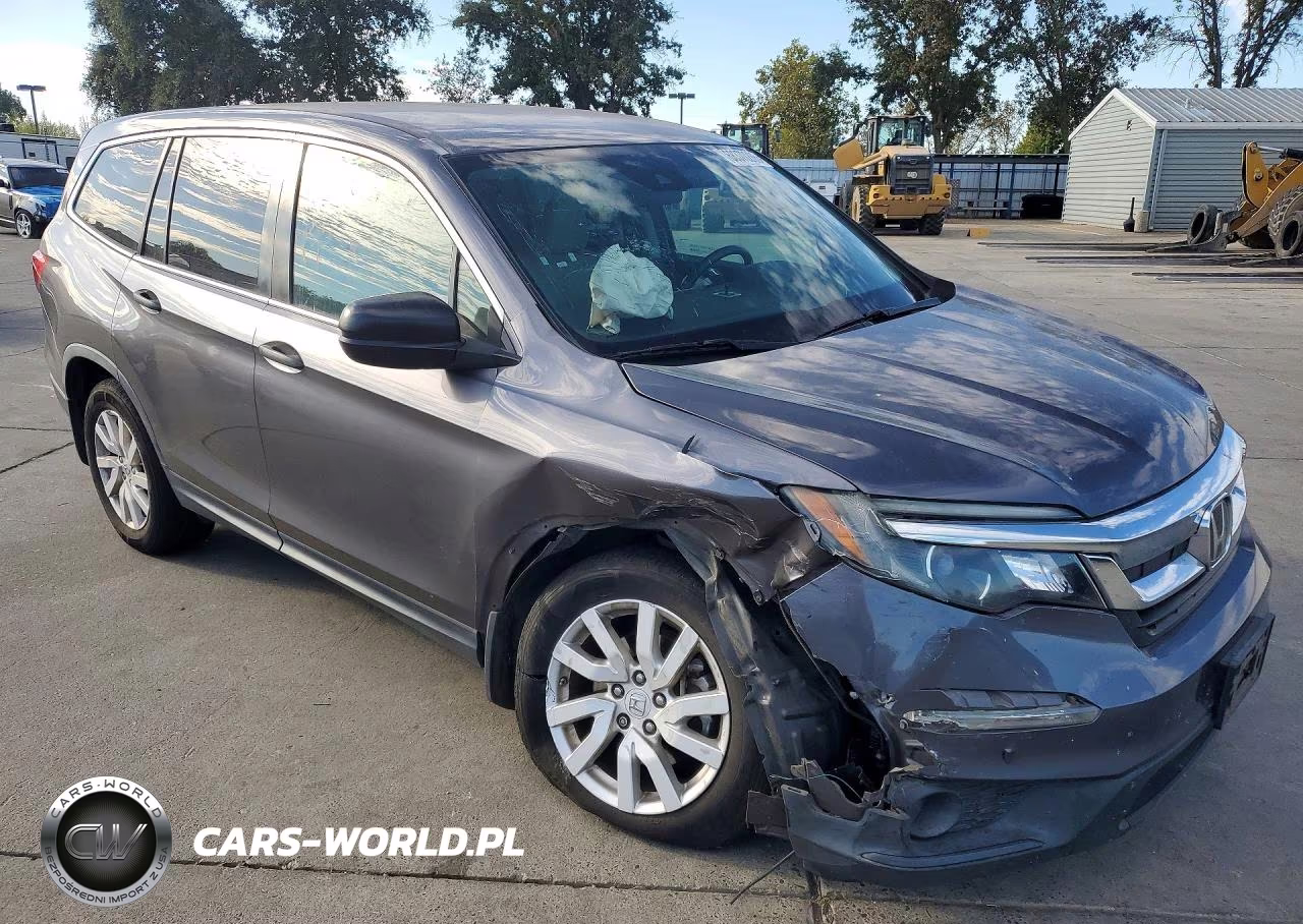 2020 Honda Pilot Lx VIN:5FNYF6H12LB006230 - 4