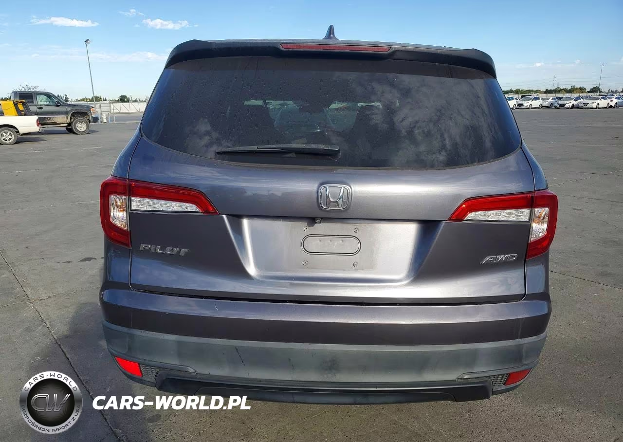 2020 Honda Pilot Lx VIN:5FNYF6H12LB006230 - 6