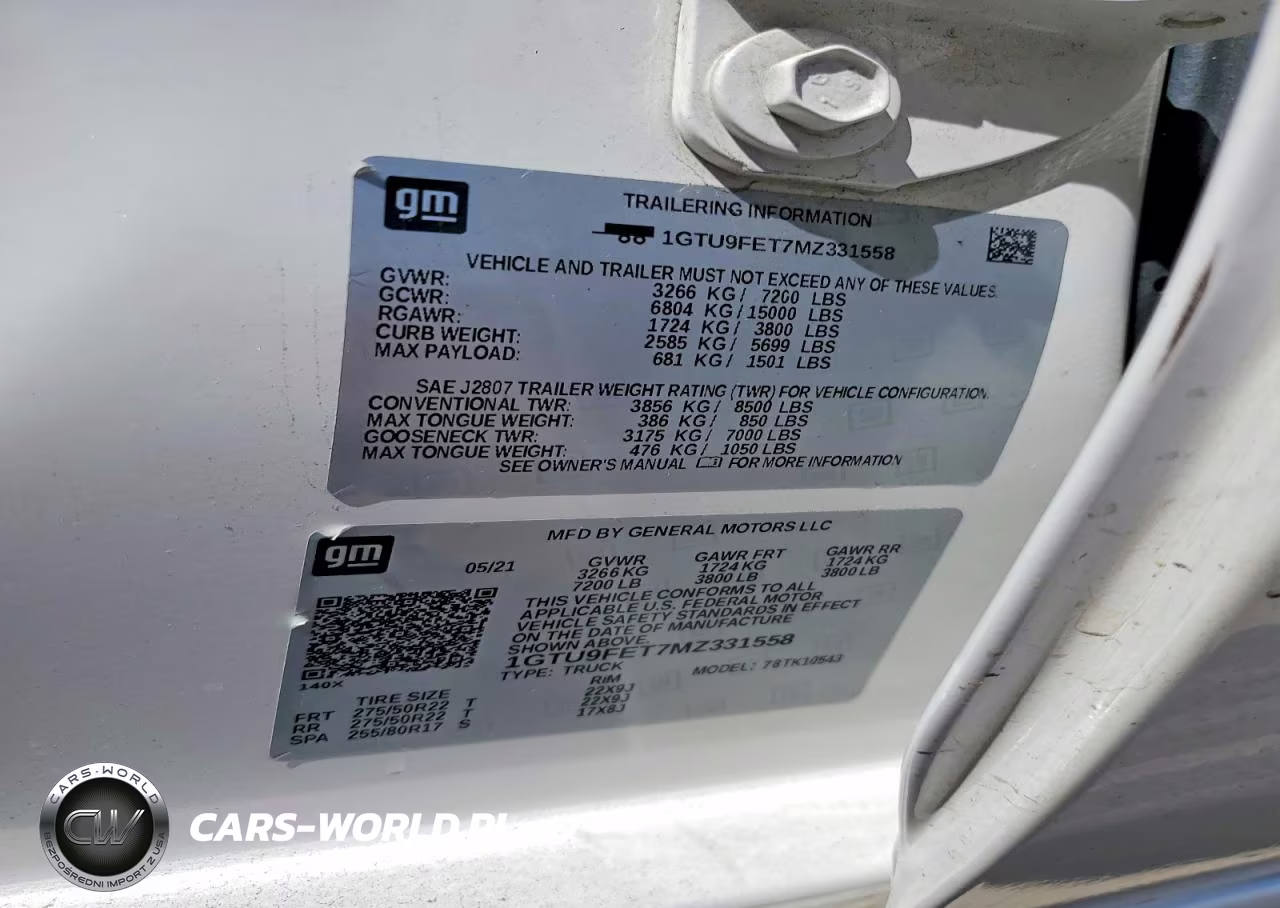 2021 GMC Sierra K1500 Denali VIN:1GTU9FET7MZ331558 - 12