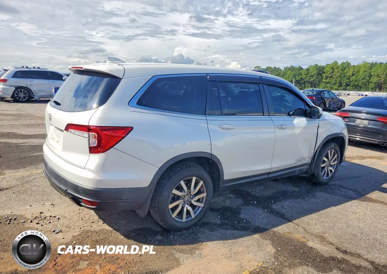 2021 Honda Pilot Exl VIN:5FNYF5H5XMB026353 - 3
