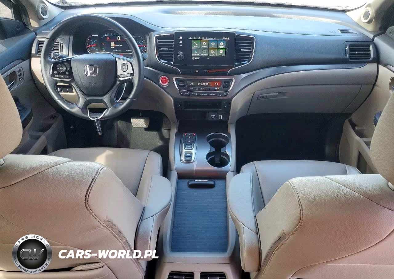 2021 Honda Pilot Exl VIN:5FNYF5H5XMB026353 - 8