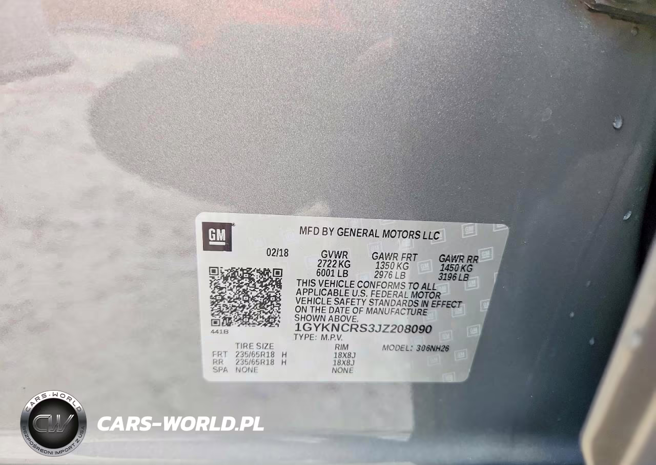 2018 Cadillac Xt5 Luxury VIN:1GYKNCRS3JZ208090 - 13