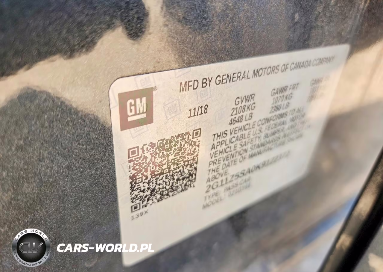 2019 Chevrolet Impala Lt VIN:2G11Z5SA0K9122372 - 12