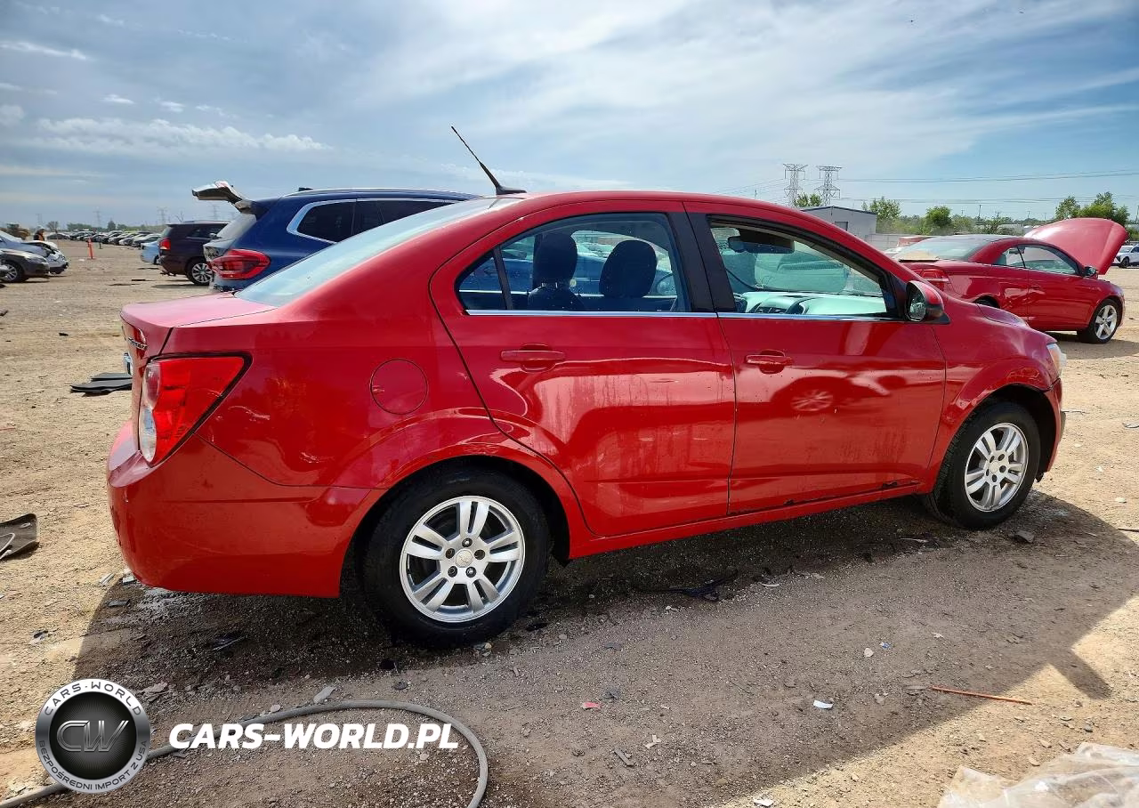 2013 Chevrolet Sonic Lt VIN:1G1JC5SH5D4173547 - 3