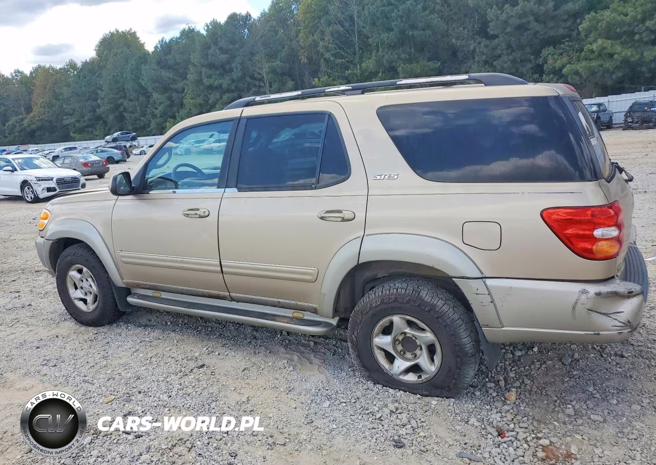 2002 Toyota Sequoia Sr5 VIN:5TDZT34A42S066487 - 2