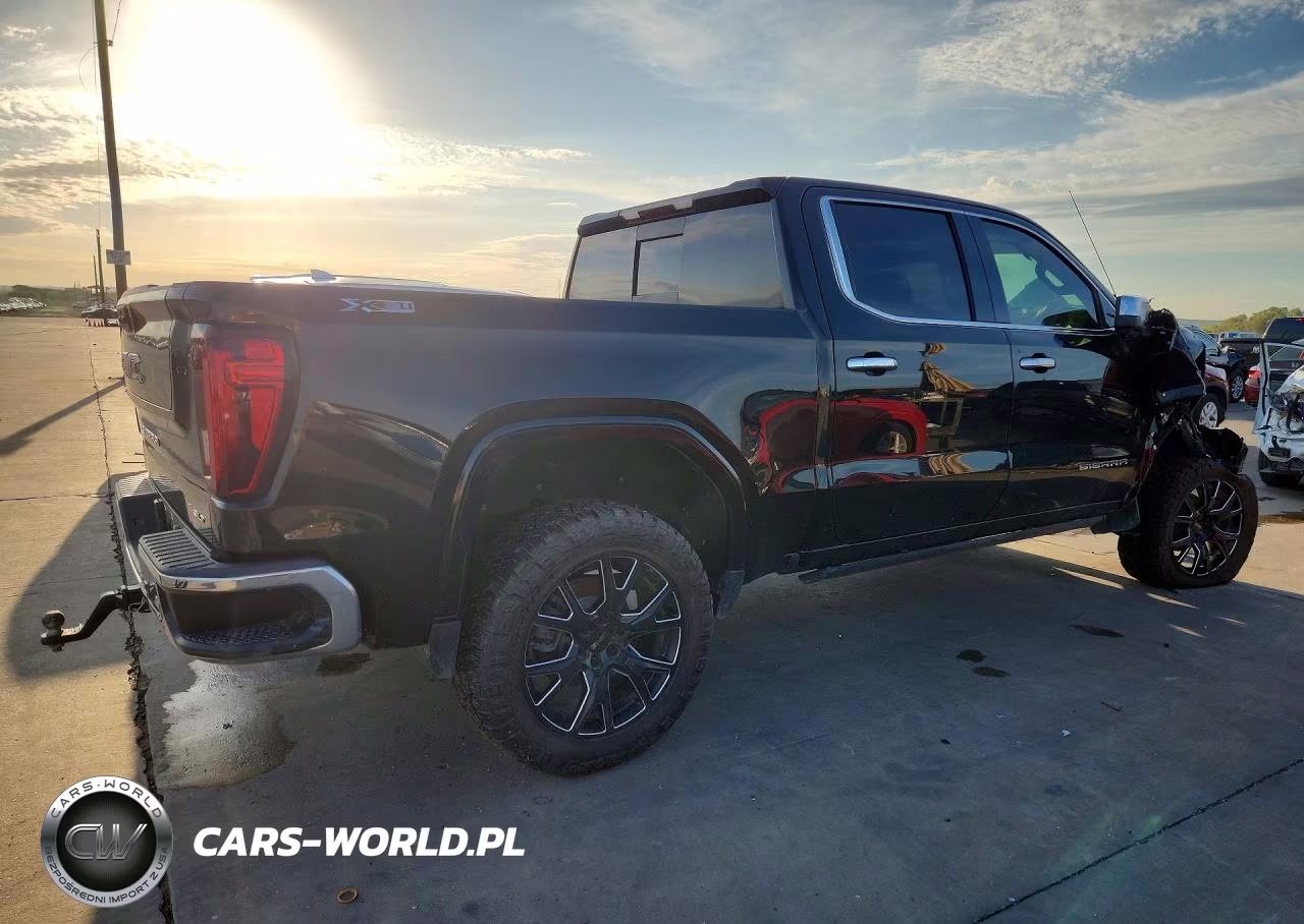 2022 GMC Sierra K1500 Slt VIN:3GTUUDET3NG507185 - 3
