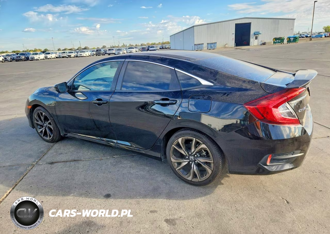 2020 Honda Civic Sport VIN:2HGFC2F80LH528052 - 2