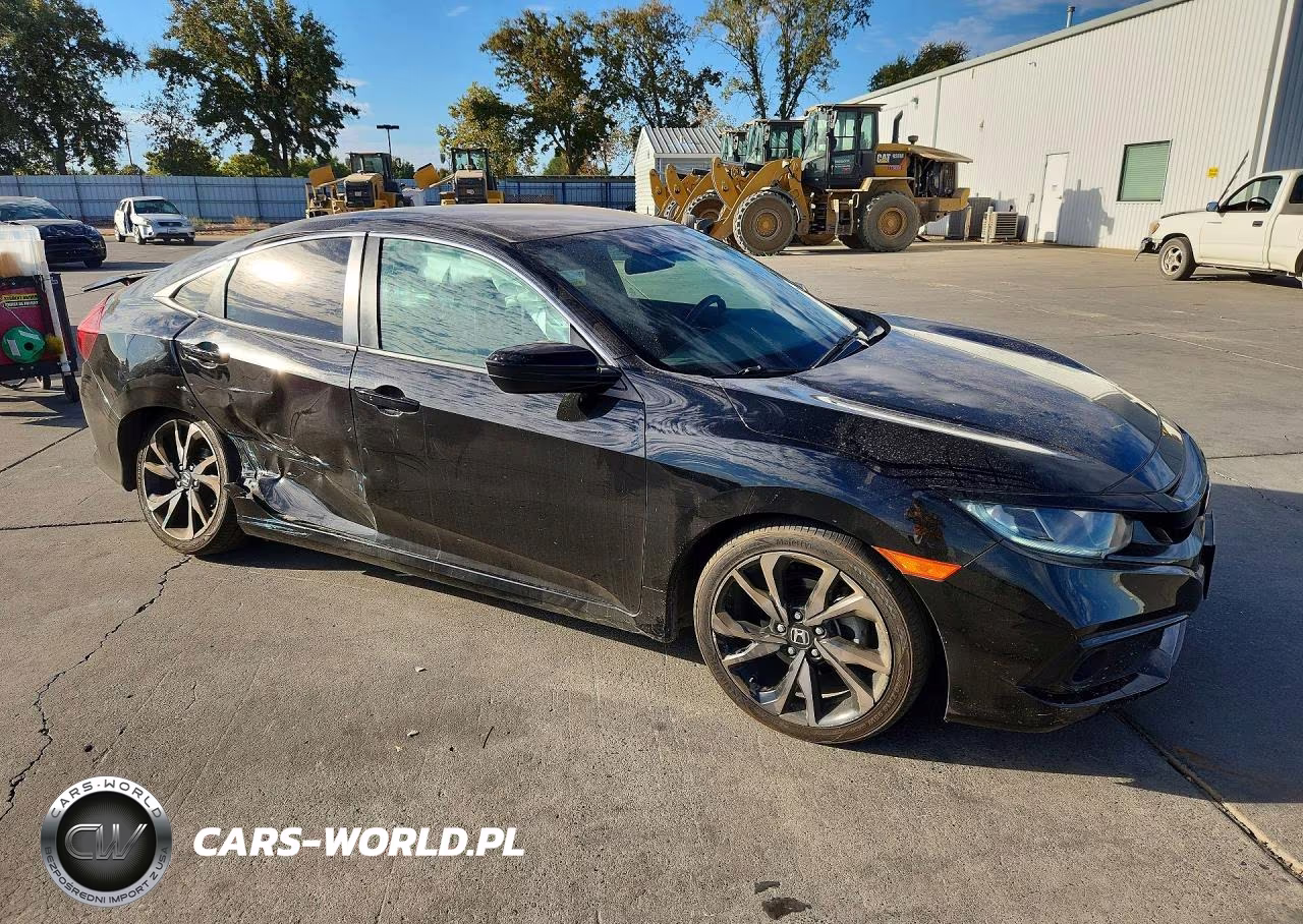 2020 Honda Civic Sport VIN:2HGFC2F80LH528052 - 4