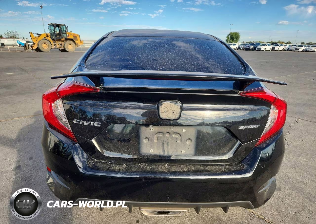 2020 Honda Civic Sport VIN:2HGFC2F80LH528052 - 6