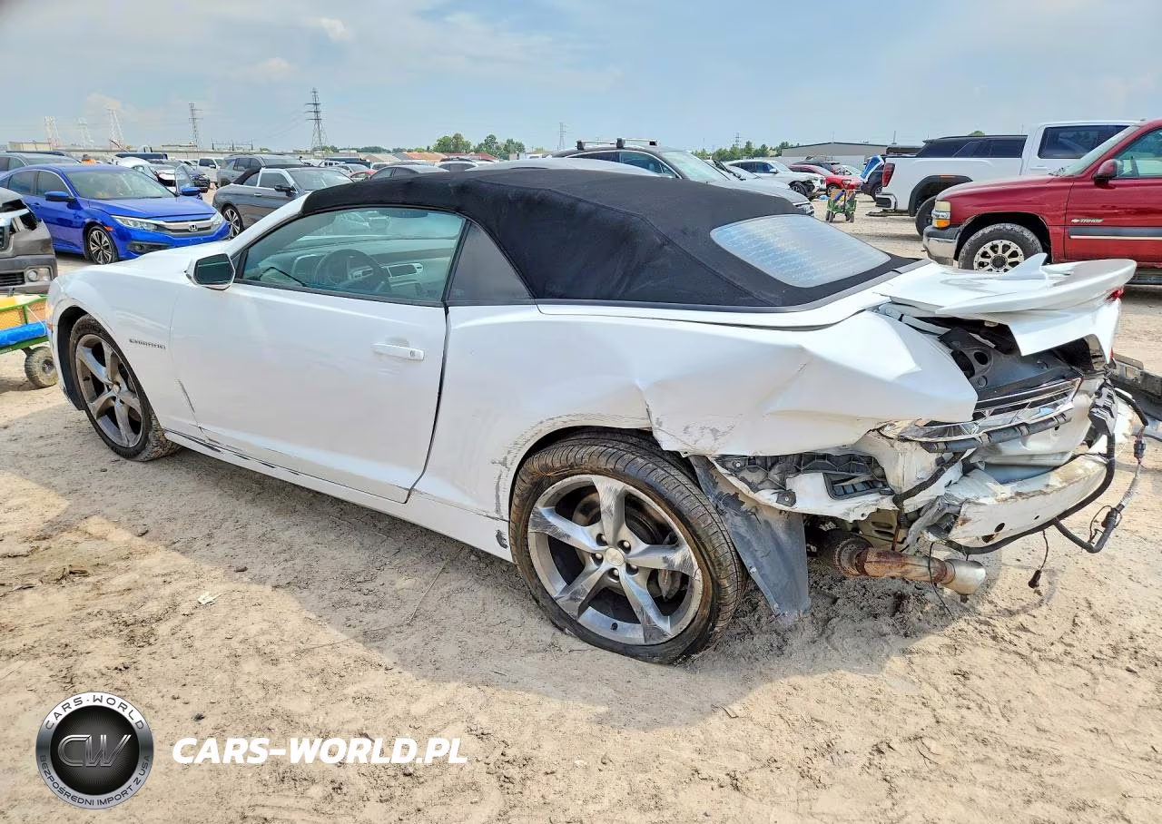 2014 Chevrolet Camaro 2Ss VIN:2G1FK3DJXE9300997 - 2