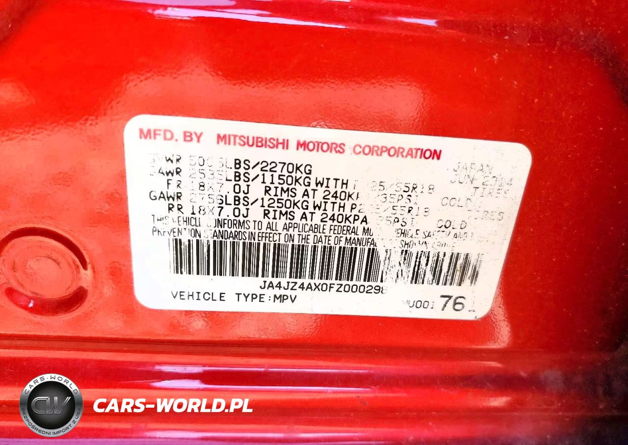 2015 Mitsubishi Outlander Gt VIN:JA4JZ4AX0FZ000298 - 13