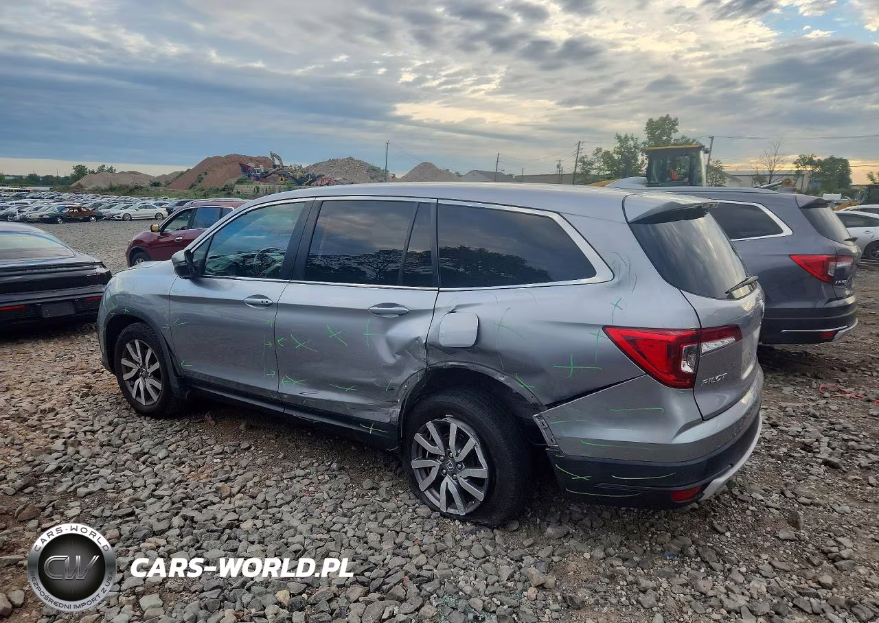 2020 Honda Pilot Exl VIN:5FNYF6H55LB069406 - 2