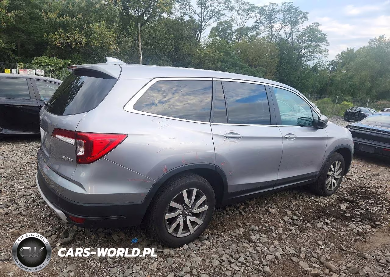 2020 Honda Pilot Exl VIN:5FNYF6H55LB069406 - 3