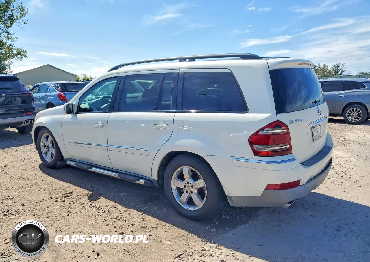 2008 Mercedes-Benz Gl 450 4Matic VIN:4JGBF71EX8A336377 - 2