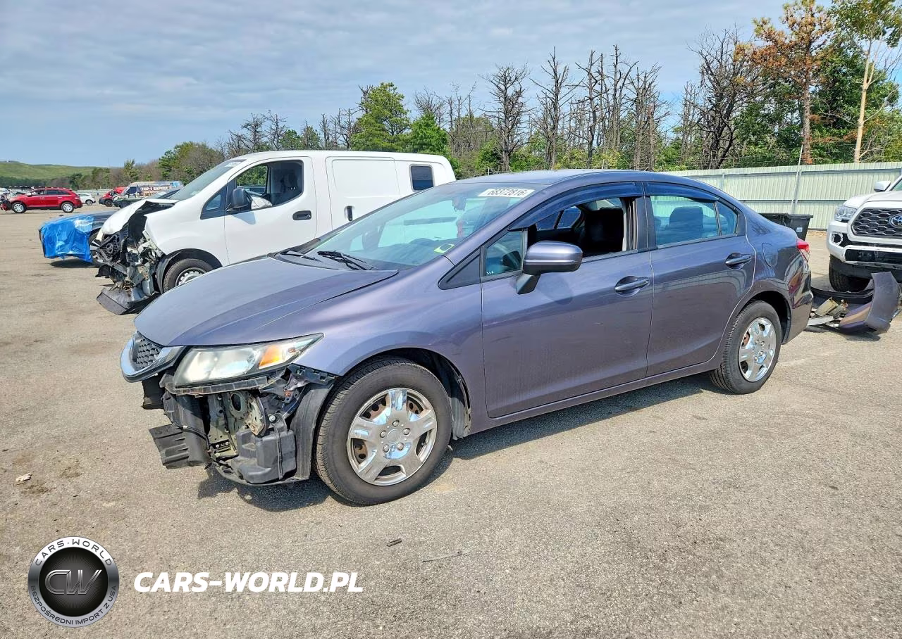 2014 Honda Civic Lx VIN:19XFB2F57EE219863 - 1