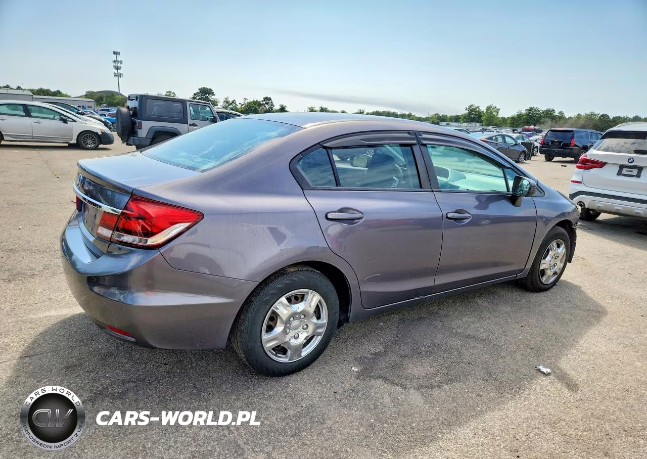 2014 Honda Civic Lx VIN:19XFB2F57EE219863 - 3