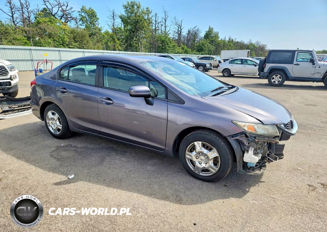 2014 Honda Civic Lx VIN:19XFB2F57EE219863 - 4