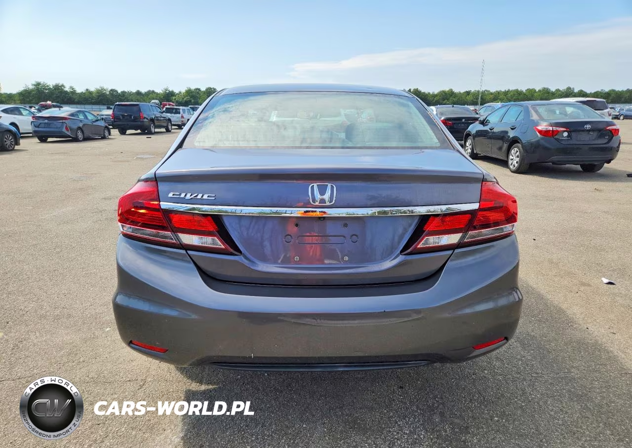 2014 Honda Civic Lx VIN:19XFB2F57EE219863 - 6