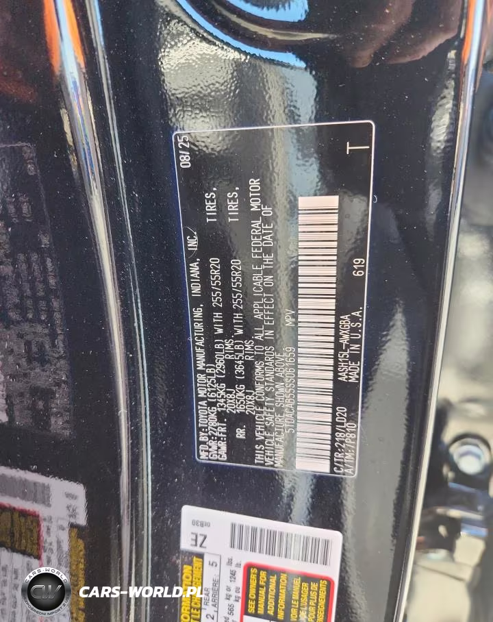 2025 Toyota Grand Highlander Hybrid VIN:5TDACAB55SS061659 - 13
