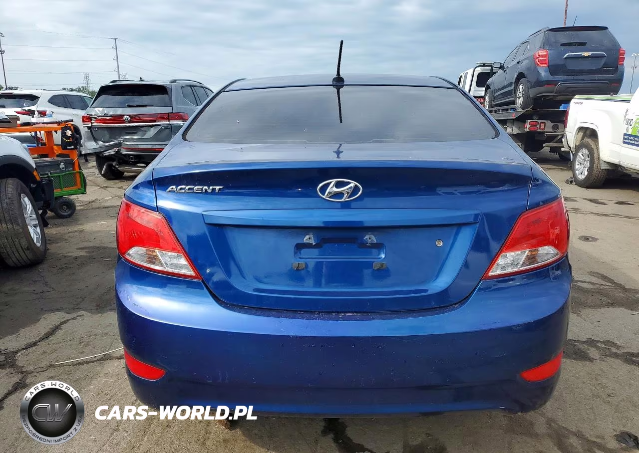 2015 Hyundai Accent Gls VIN:KMHCT4AE2FU908856 - 6
