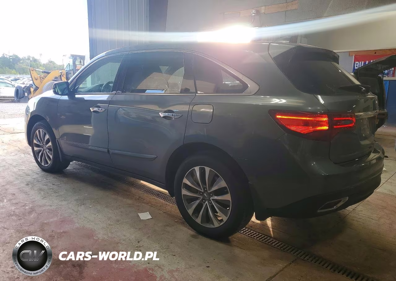 2015 Acura Mdx Technology VIN:5FRYD4H44FB001649 - 2