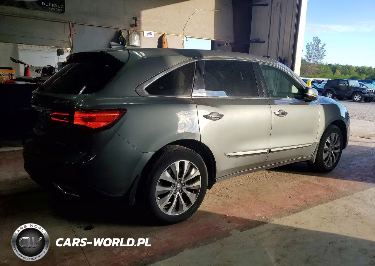 2015 Acura Mdx Technology VIN:5FRYD4H44FB001649 - 3