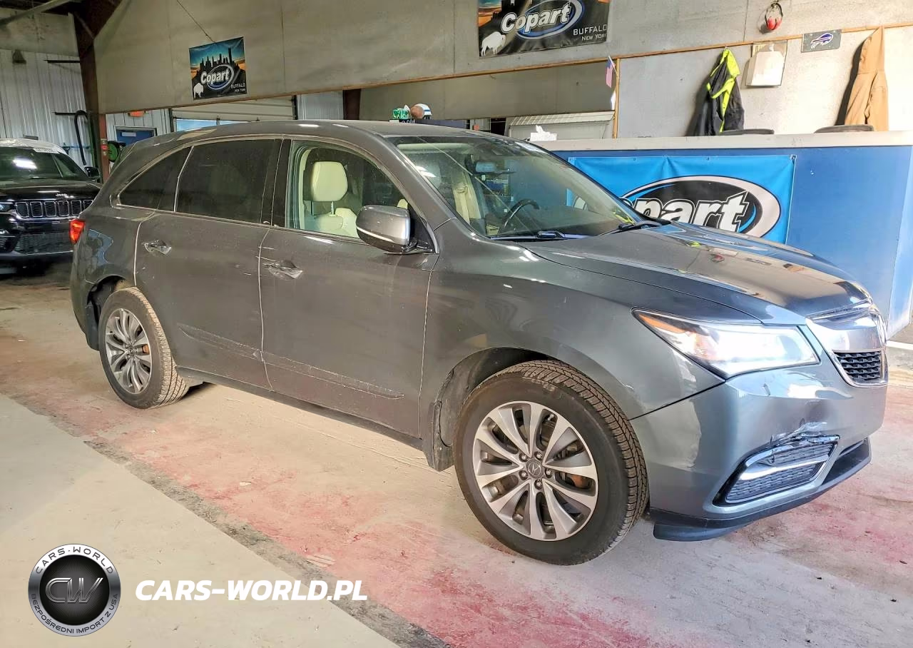 2015 Acura Mdx Technology VIN:5FRYD4H44FB001649 - 4