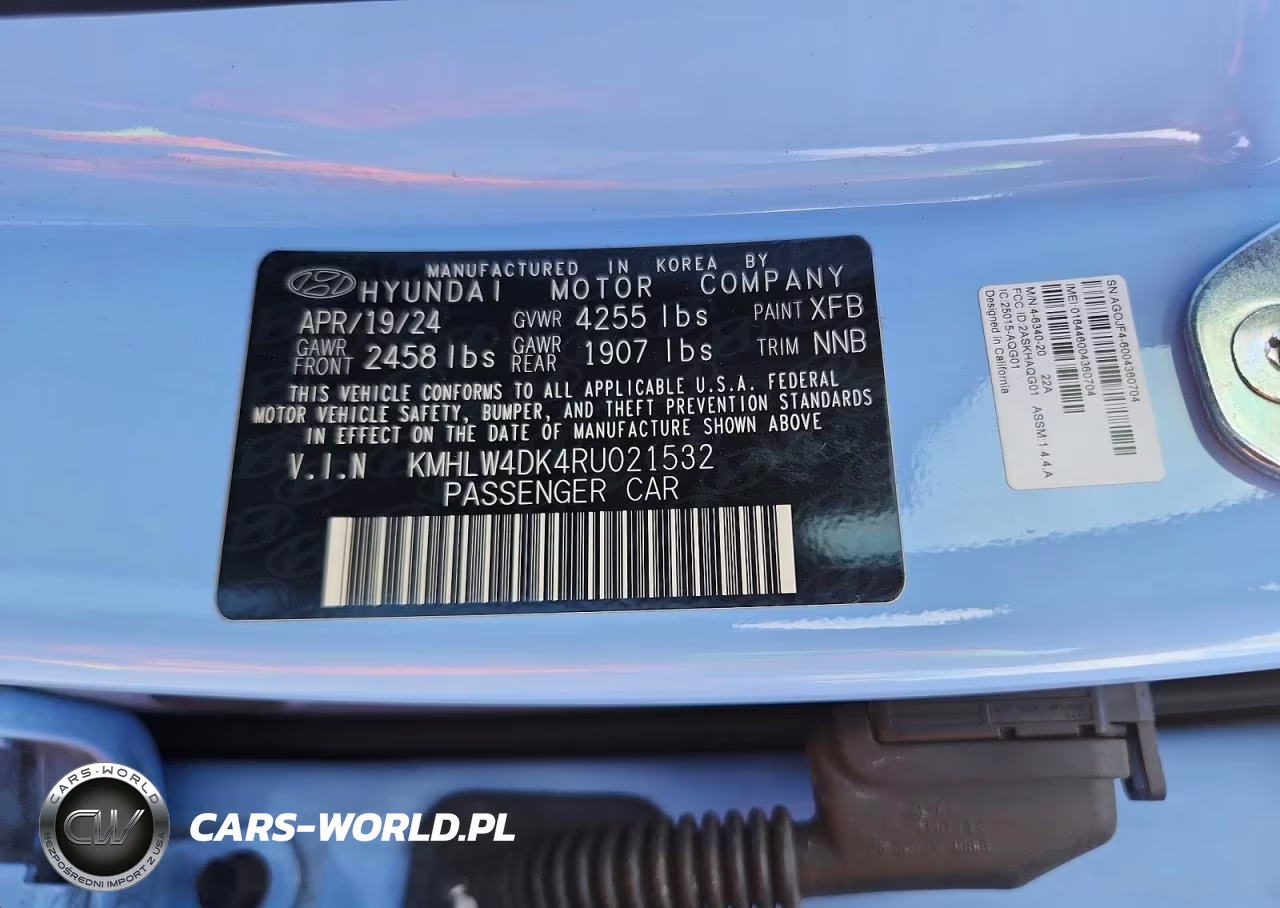 2024 Hyundai Elantra N Base VIN:KMHLW4DK4RU021532 - 12