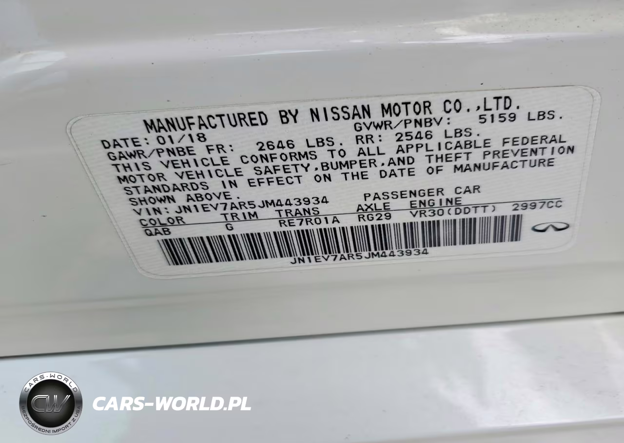 2018 Infiniti Q50 3.0T Luxe VIN:JN1EV7AR5JM443934 - 13