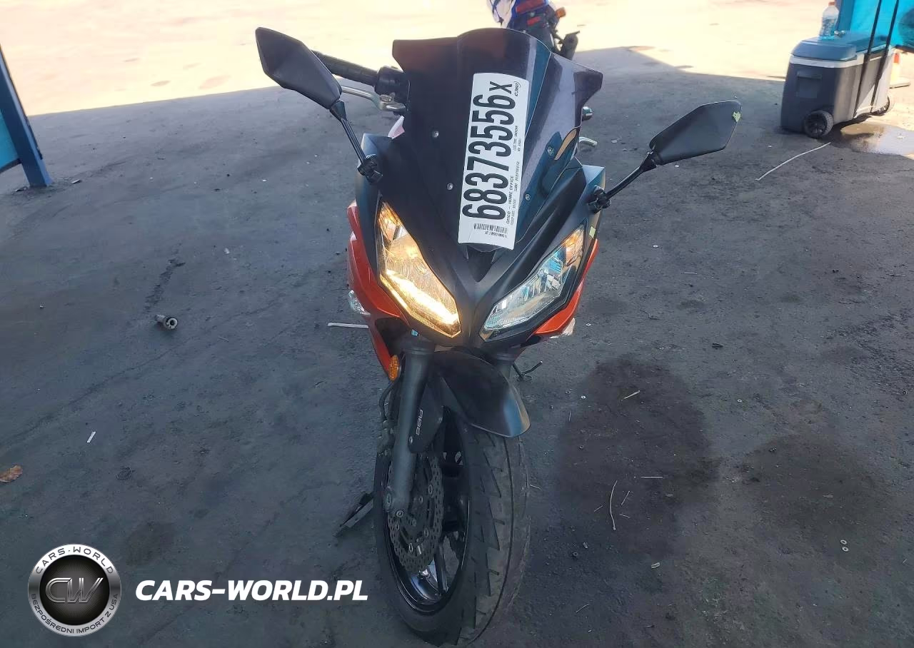 2014 Kawasaki Ex650 F VIN:JKAEXEF16EDA15341 - 2
