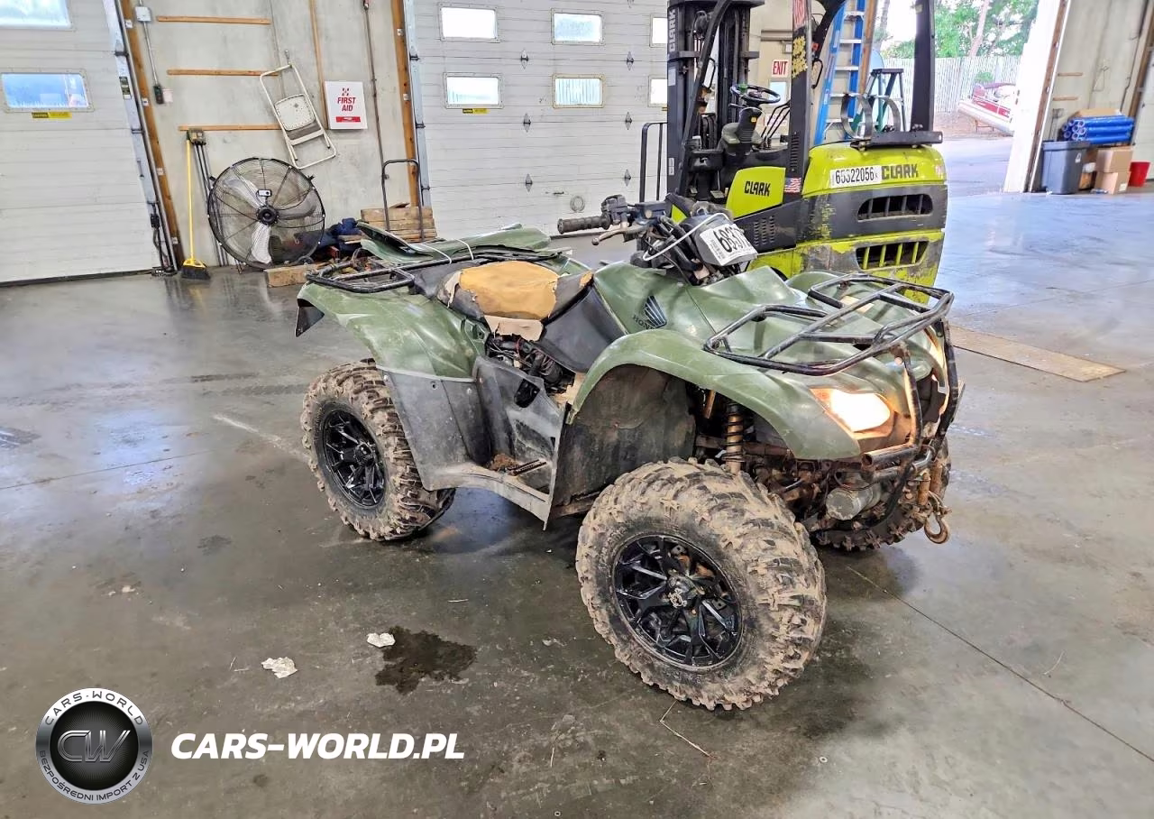 2011 Honda Rancher Atv VIN:1HFTE3702B4201230 - 1