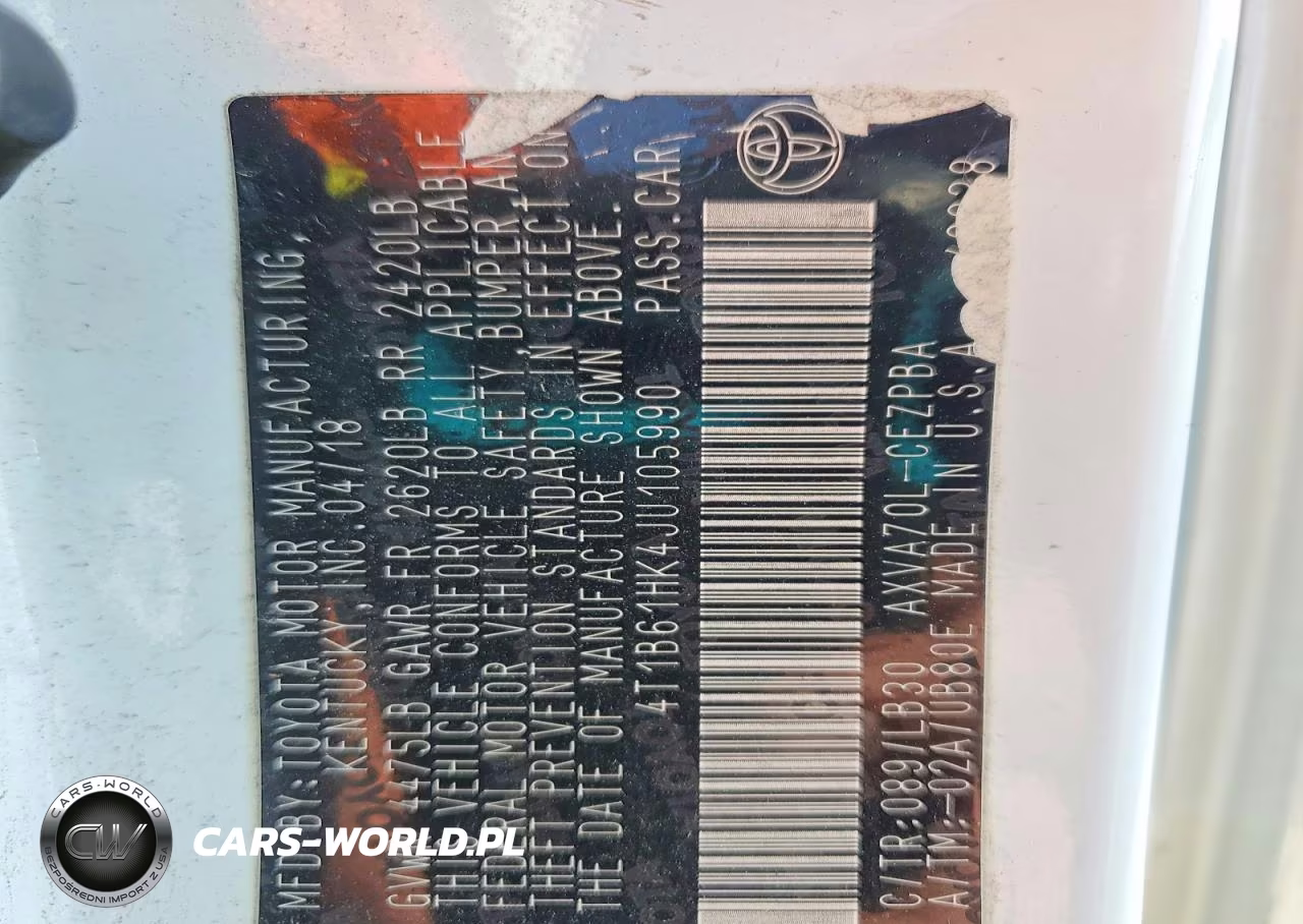 2018 Toyota Camry Xse VIN:4T1B61HK4JU105990 - 12
