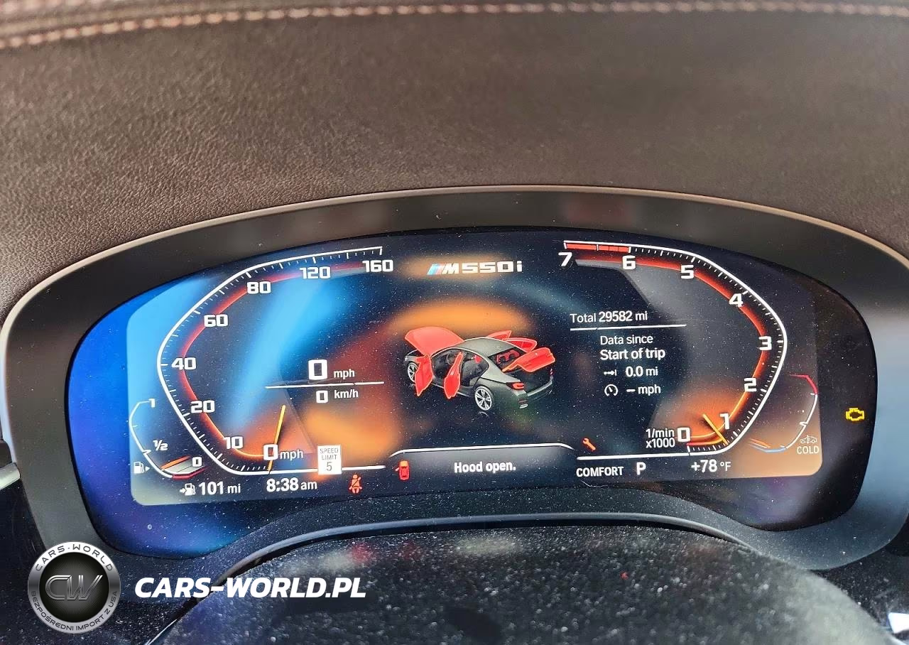 2023 BMW M550Xi VIN:WBA13BK03PCM17963 - 9