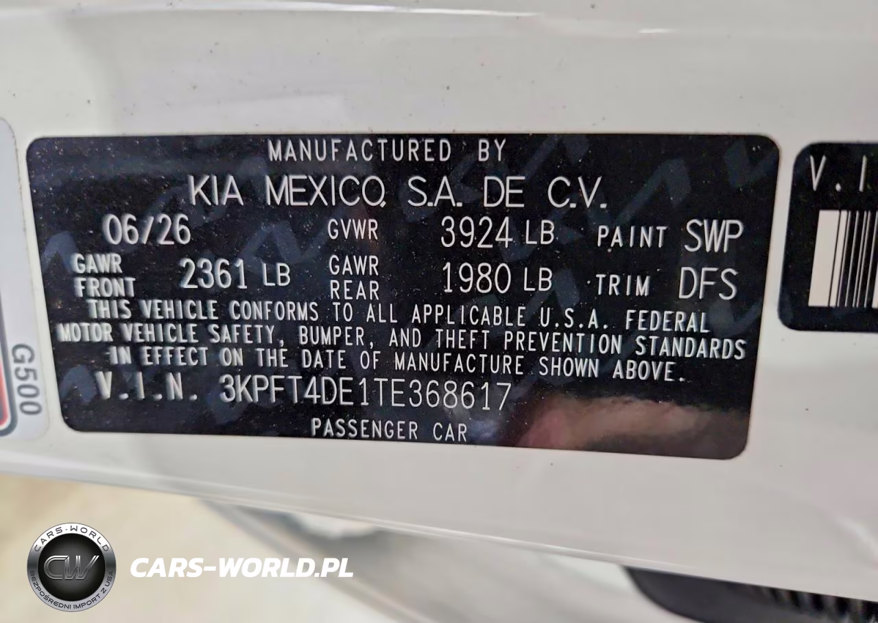 2026 Kia K4 Lxs VIN:3KPFT4DE1TE368617 - 12