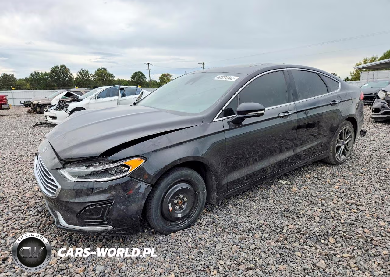 2019 Ford Fusion Sel VIN:3FA6P0CD9KR235414 - 1