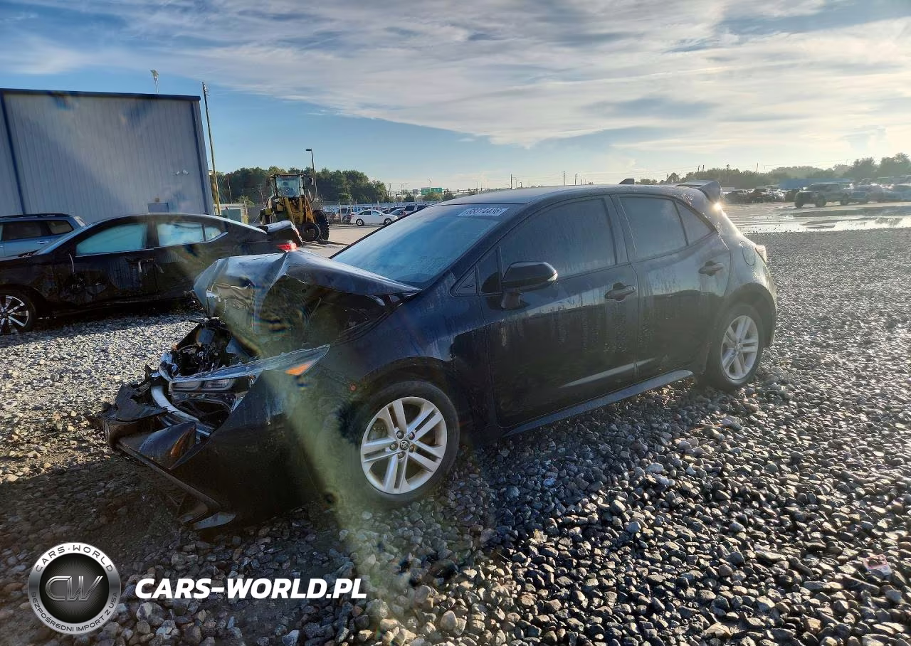 2019 Toyota Corolla Hatchback Se VIN:JTNK4RBE5K3050366 - 1