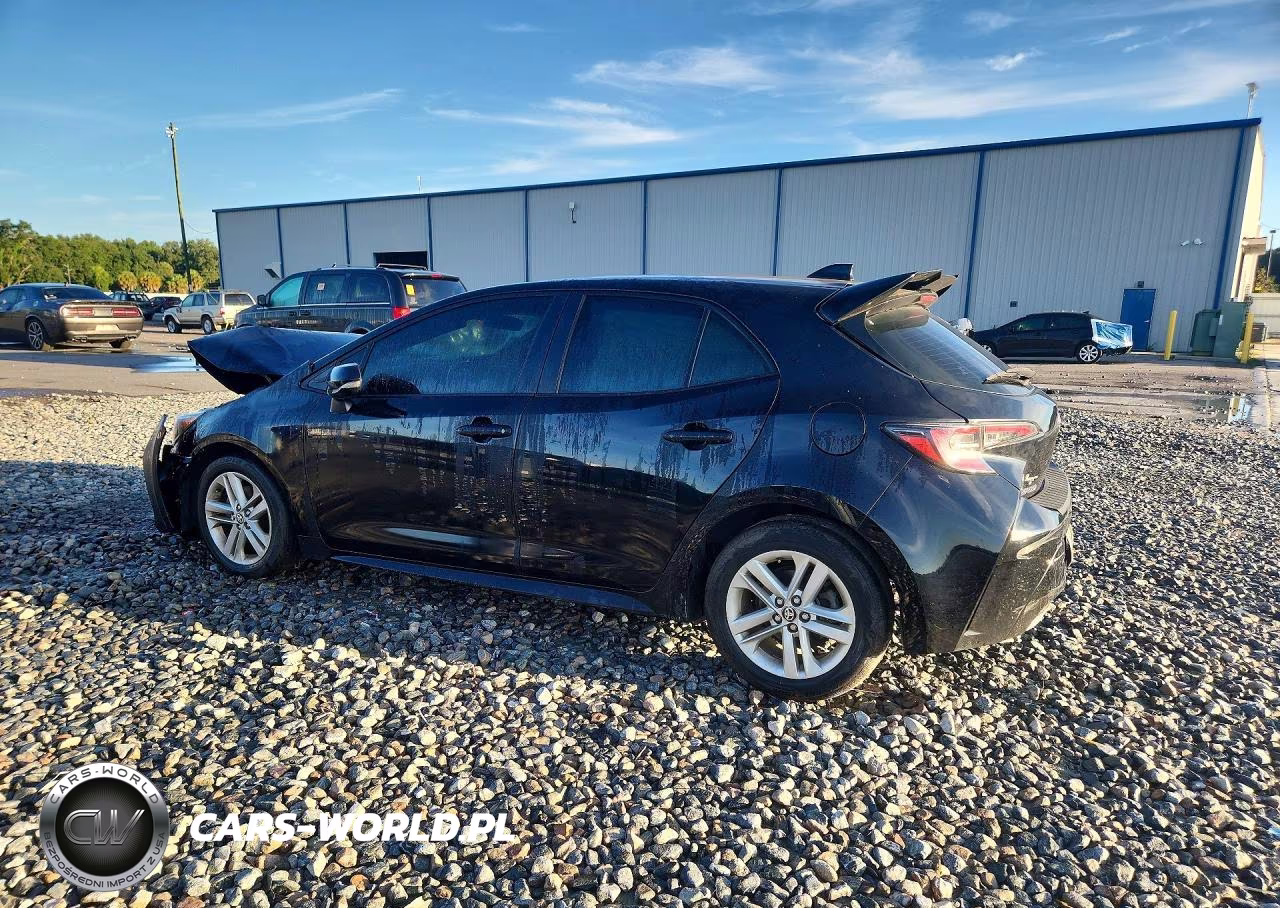 2019 Toyota Corolla Hatchback Se VIN:JTNK4RBE5K3050366 - 2